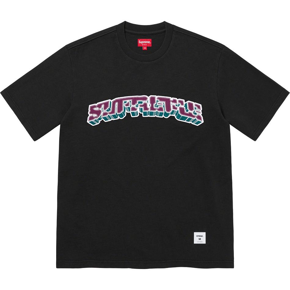 Chandails Supreme Block Arc S/S Top Noir | FR330YU