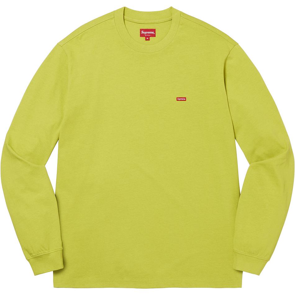 Chandails Supreme Small Box L/S Tee Vert | FR346CE