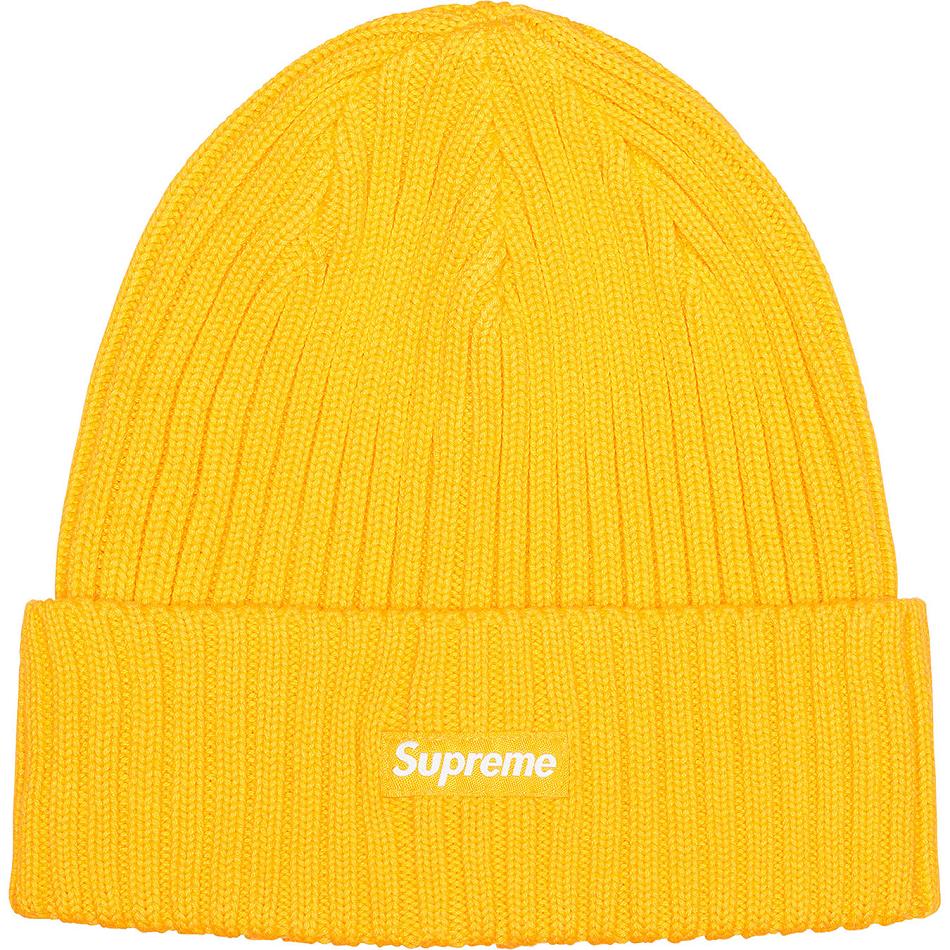 Chapeaux Supreme Overdyed Beanie Doré | FR156FM