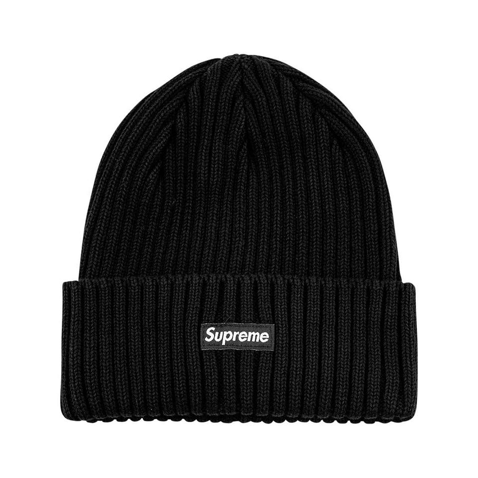 Chapeaux Supreme Overdyed Logo Beanie Noir | FR108KI