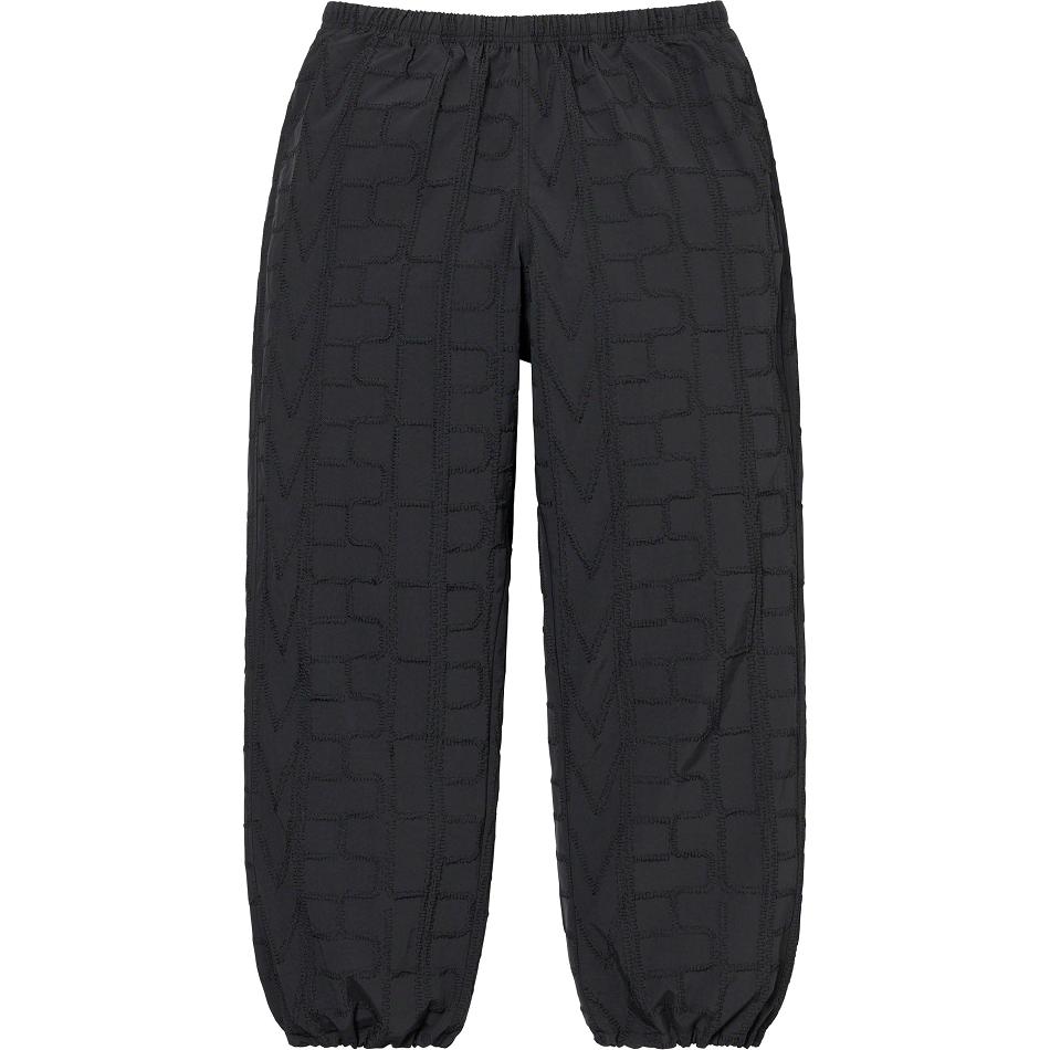 Pantalon Supreme Repeat Stitch Piste Pant Noir | FR400BC