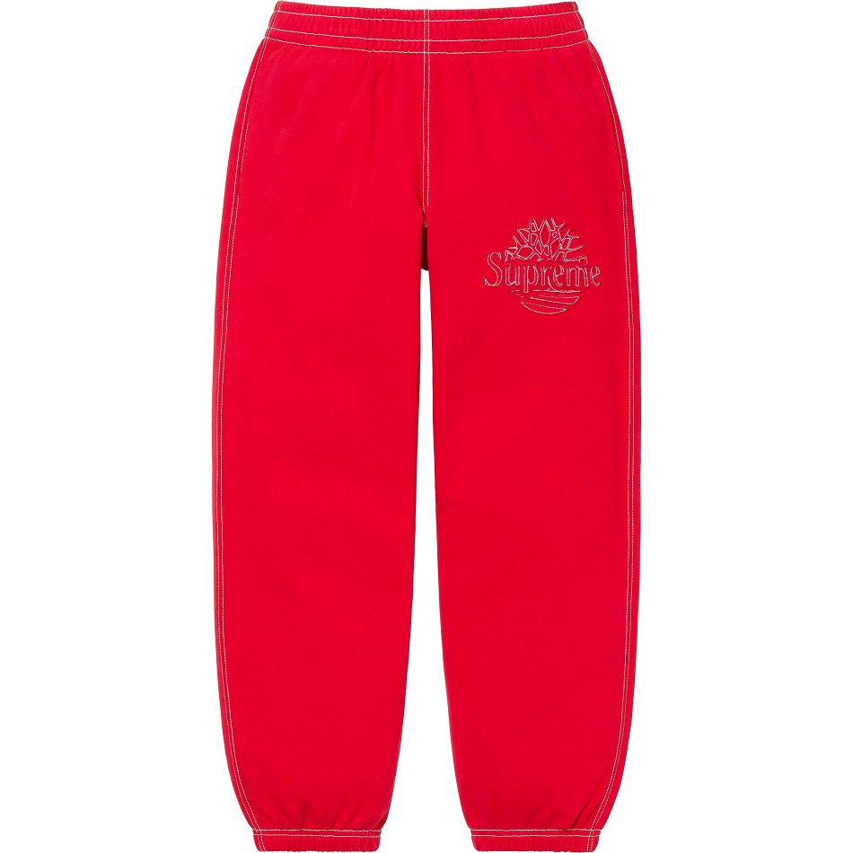 Pantalon Supreme Timberland® Sweatpant Rouge | FR409UT