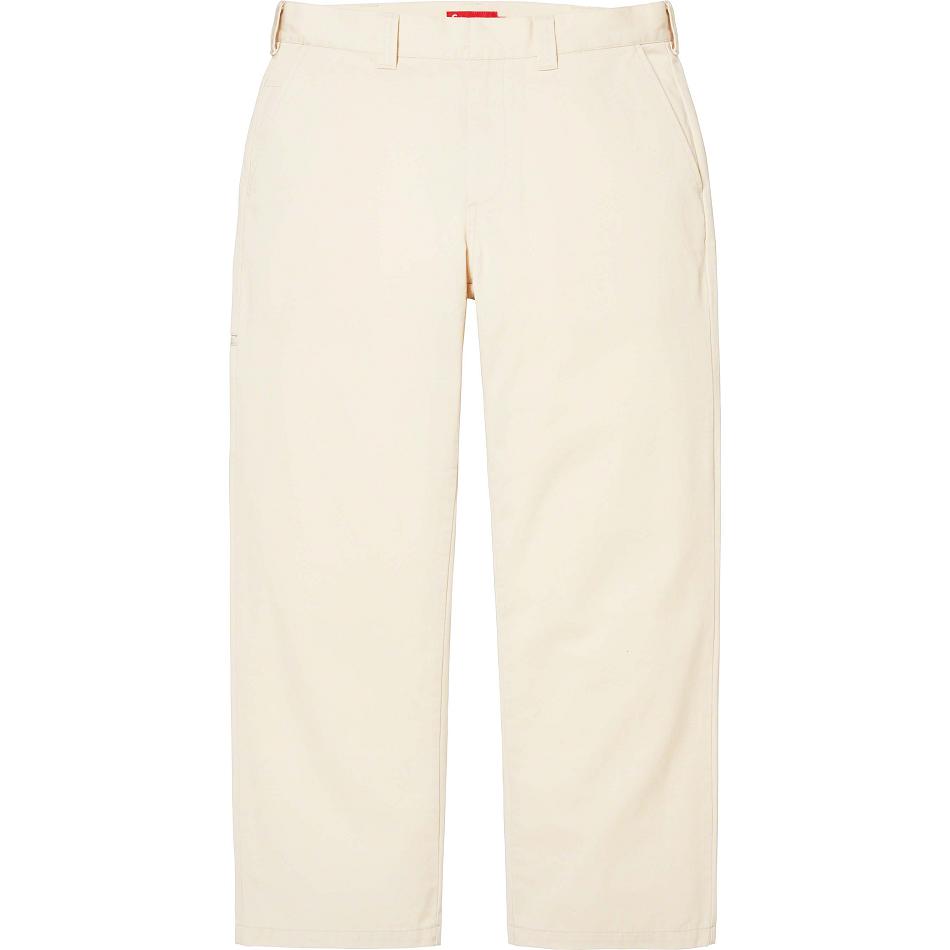 Pantalon Supreme Travail Pant Blanche | FR422ZG