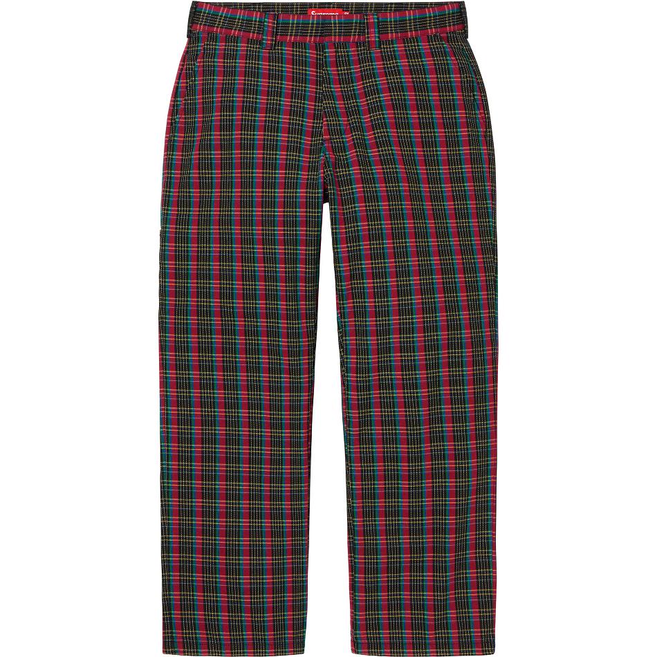 Pantalon Supreme Travail Pant Rouge | FR421LH