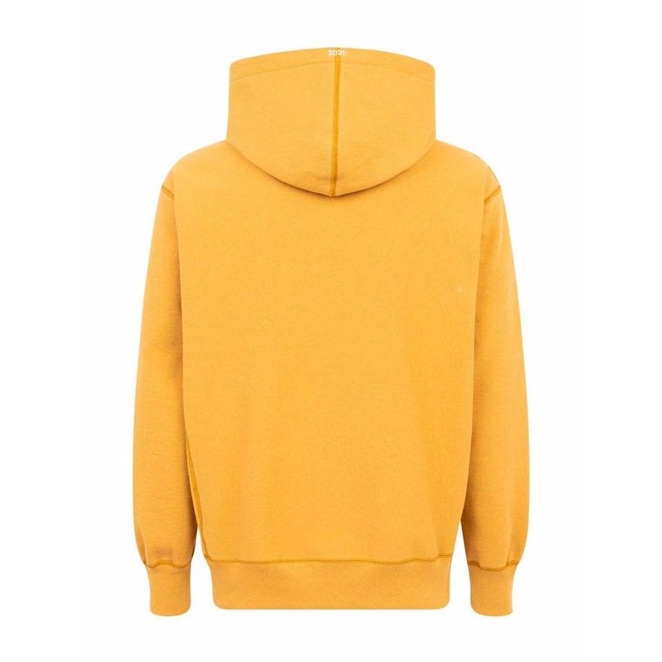 Sweat À Capuche Supreme Box Logo Jaune | FR488IS