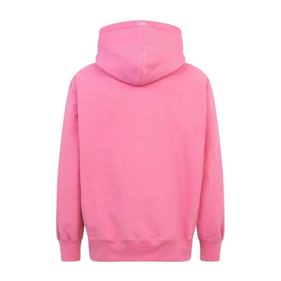 Sweat À Capuche Supreme Box Logo Rose | FR487UT