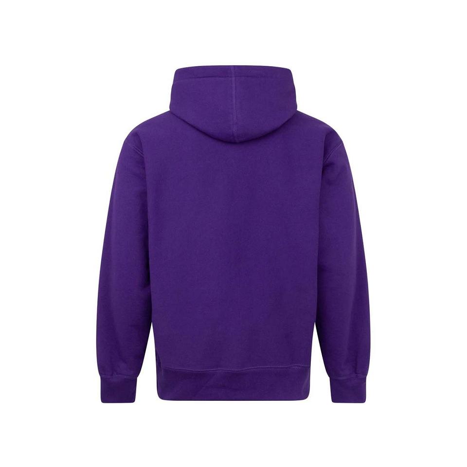 Sweat À Capuche Supreme Cross Box Logo Violette | FR485TV