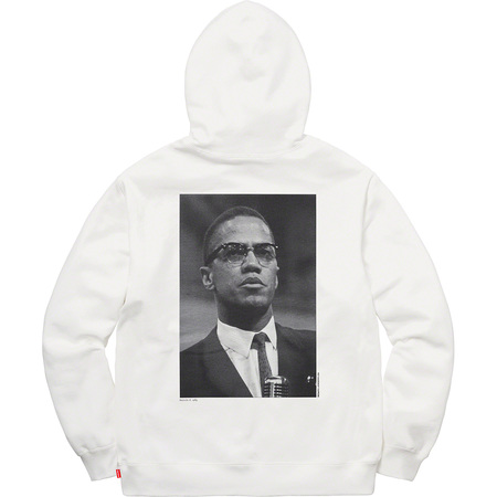 Sweat À Capuche Supreme Malcolm X For Blanche | FR472KI