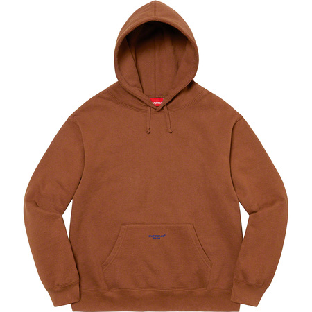 Sweat À Capuche Supreme Micro Logo Marron | FR471JJ