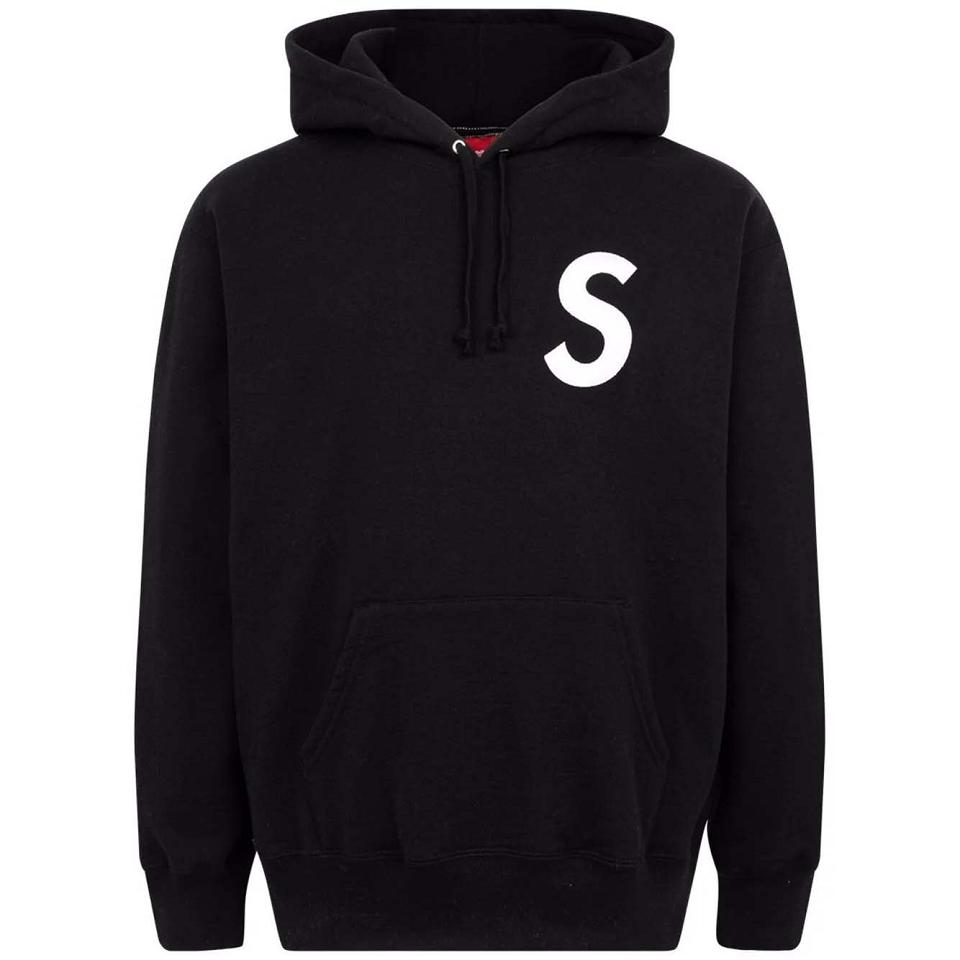 Sweat À Capuche Supreme S Logo Split Noir | FR469GL