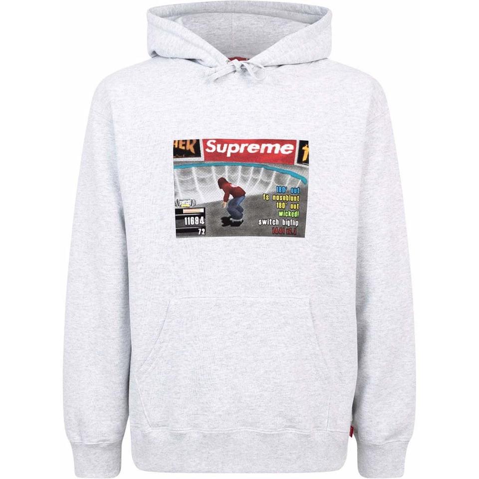 Sweat À Capuche Supreme X Thrasher Logo Print “FW21” Grise | FR455QZ