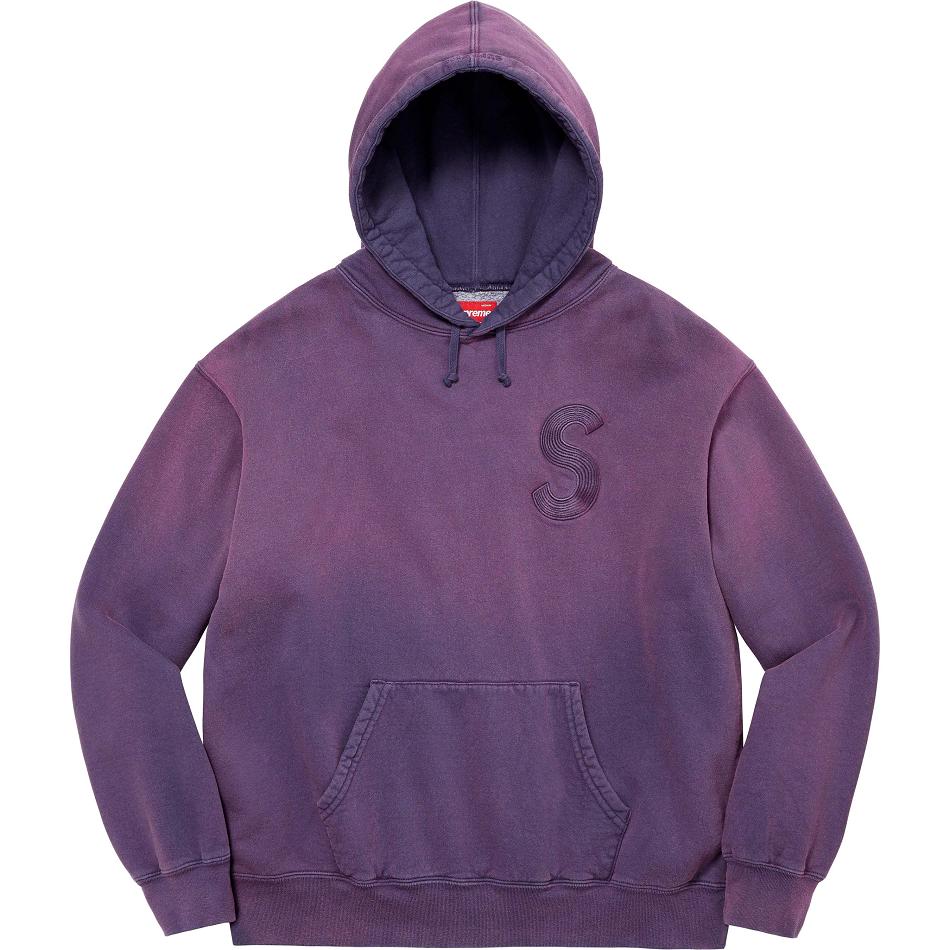 Sweats Supreme Overdyed S Logo Encapuchonné Violette | FR276RW