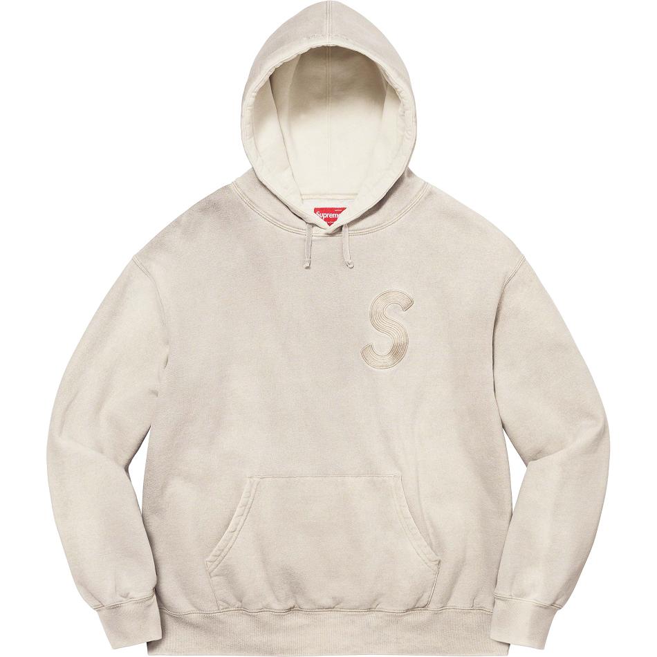 Sweats Supreme Overdyed S Logo Encapuchonné Blanche | FR279UT