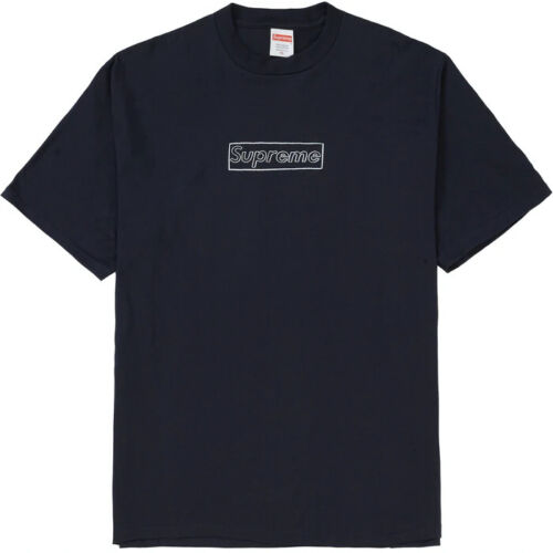 T Shirts Supreme KAWS Chalk Box Logo Noir | FR198RW