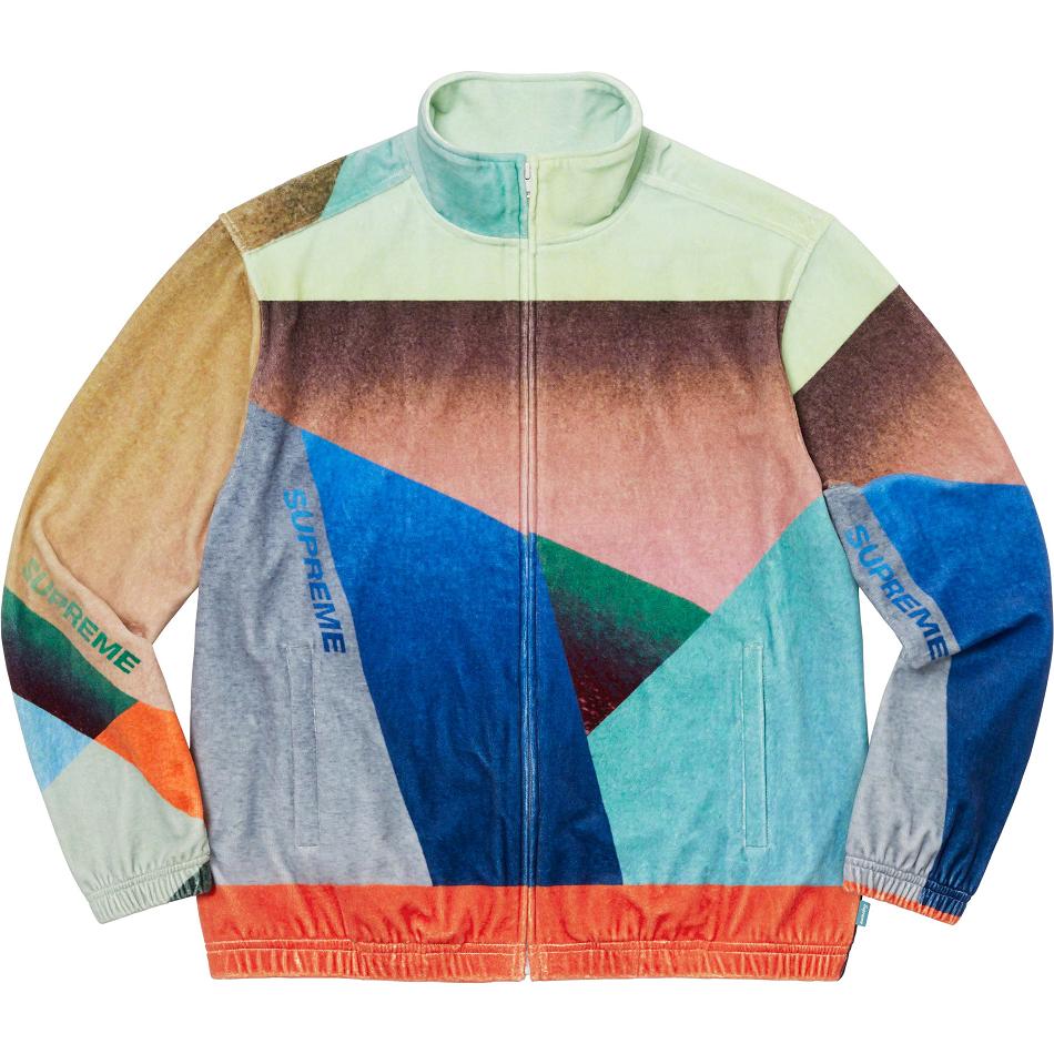 Vestes Supreme Geo Velour Piste Multicolore | FR449XF