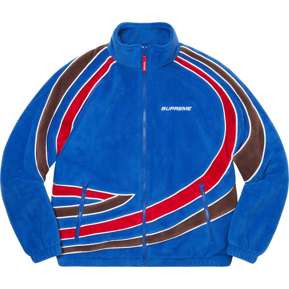 Vestes Supreme Racing Fleece Bleu | FR443GL