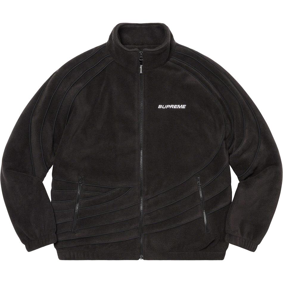 Vestes Supreme Racing Fleece Noir | FR444HK