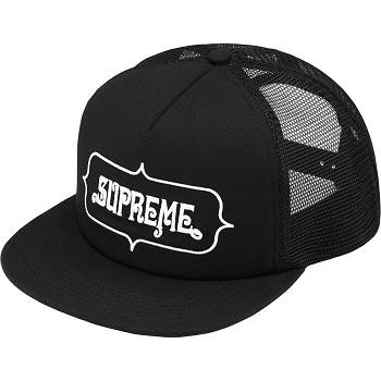 Chapeaux Supreme Highest Mesh Back 5-Panel Noir | FR133JJ