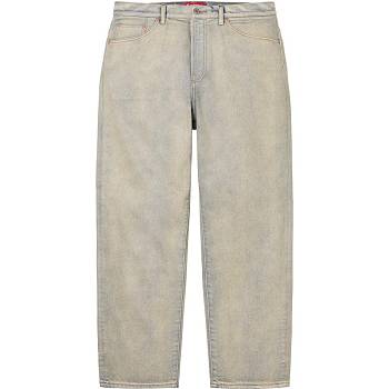 Pantalon Supreme Baggy Jean Beige | FR424CE