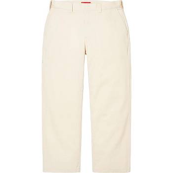 Pantalon Supreme Travail Pant Blanche | FR422ZG