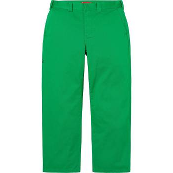 Pantalon Supreme Travail Pant Vert | FR418HK