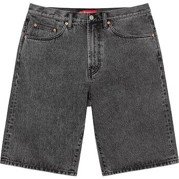 Shorts Supreme Baggy Denim Grise | FR356YU