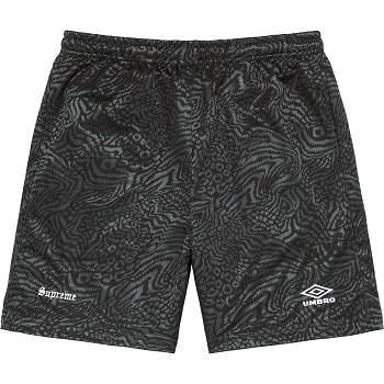 Shorts Supreme Jacquard Animal Print Soccer Noir | FR361AP