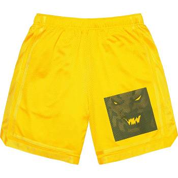 Shorts Supreme Ronin Mesh Jaune | FR348BC