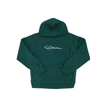 Sweats Supreme Classiche Script Encapuchonné Vert | FR268CE