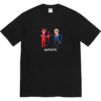 T Shirts Supreme Business Tee Noir | FR213LH